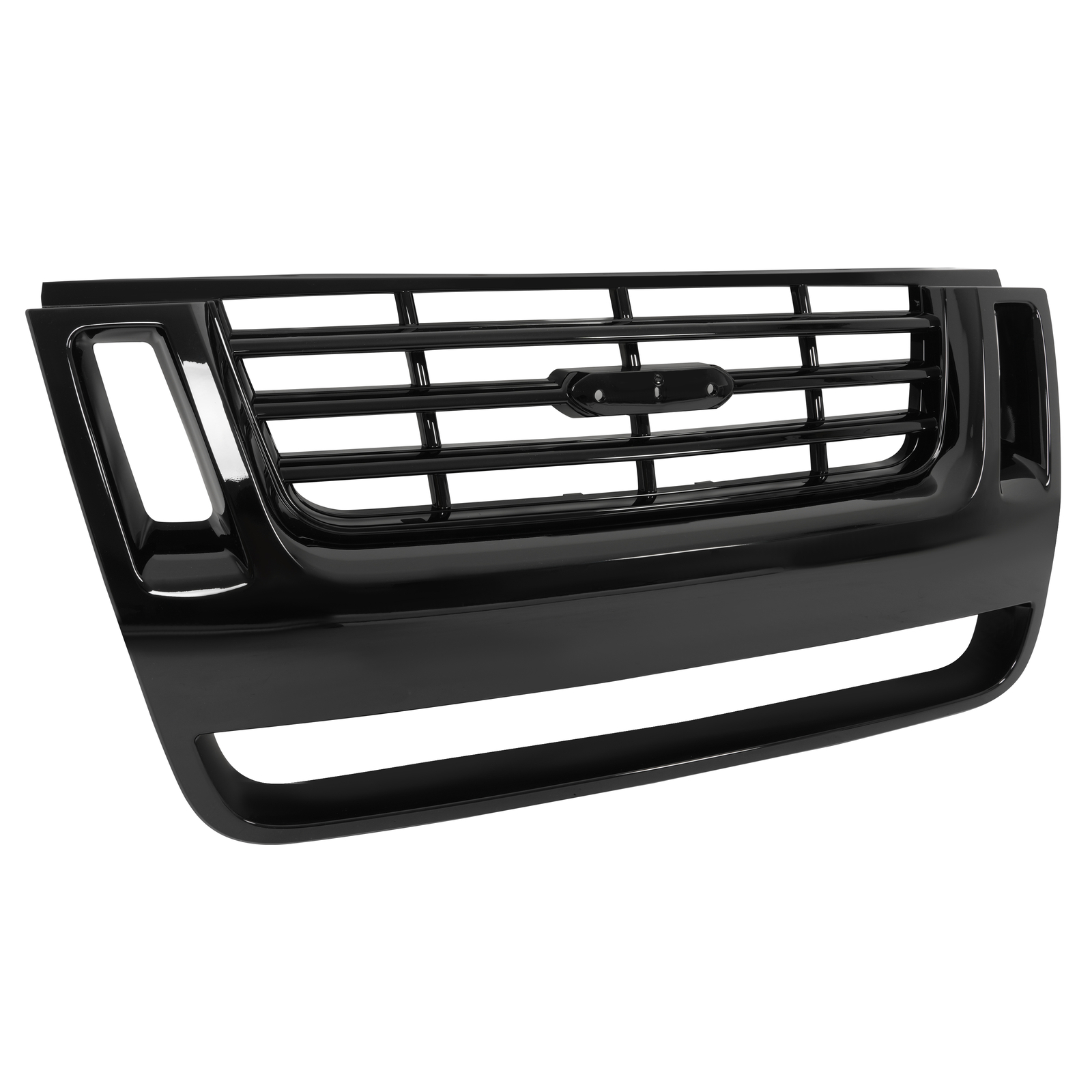 For Ford Explorer Sport Trac 2006-2010 Black Front Radiator Grille Assembly