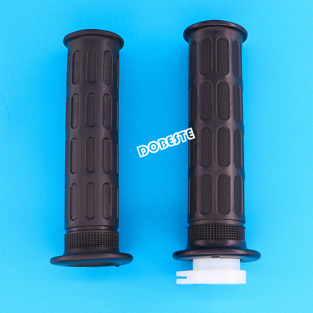 Throttle Grips Grip W/ Cable Tube Sleeve For Yamaha DT100 DT125 MX100 PW80 MX80