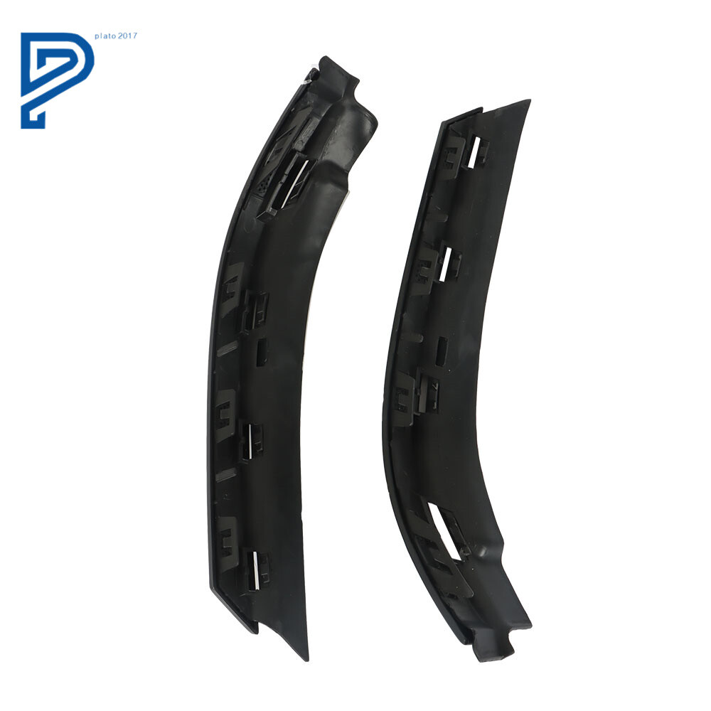 Pair Front Upper Bumper Filler Panel for 2016-2018 Chevrolet Silverado 1500