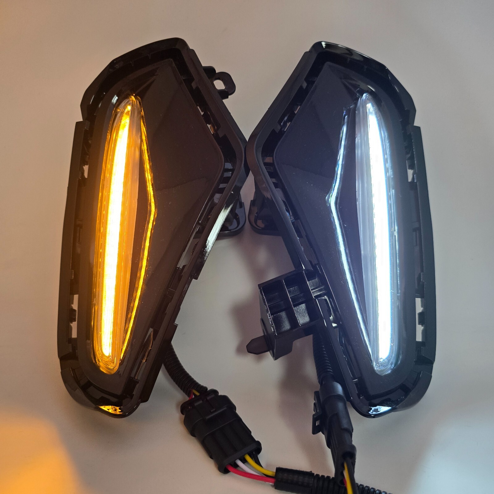 For Toyota RAV4 2019-2024 LED Daytime Running Lights DRL W/Turn Signal Function