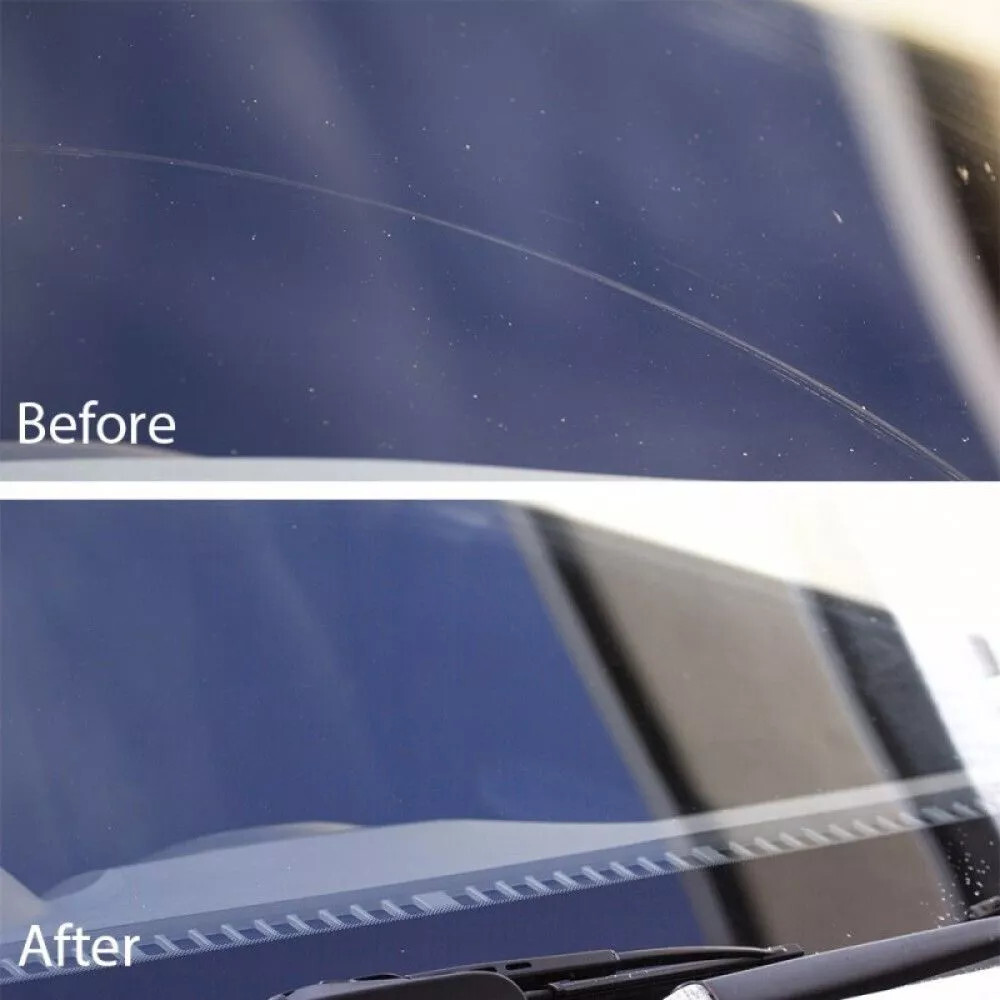 LSMIITTH Windshield Scratch Removal, Glass Polishing Kit, Windscreen Repair Kit