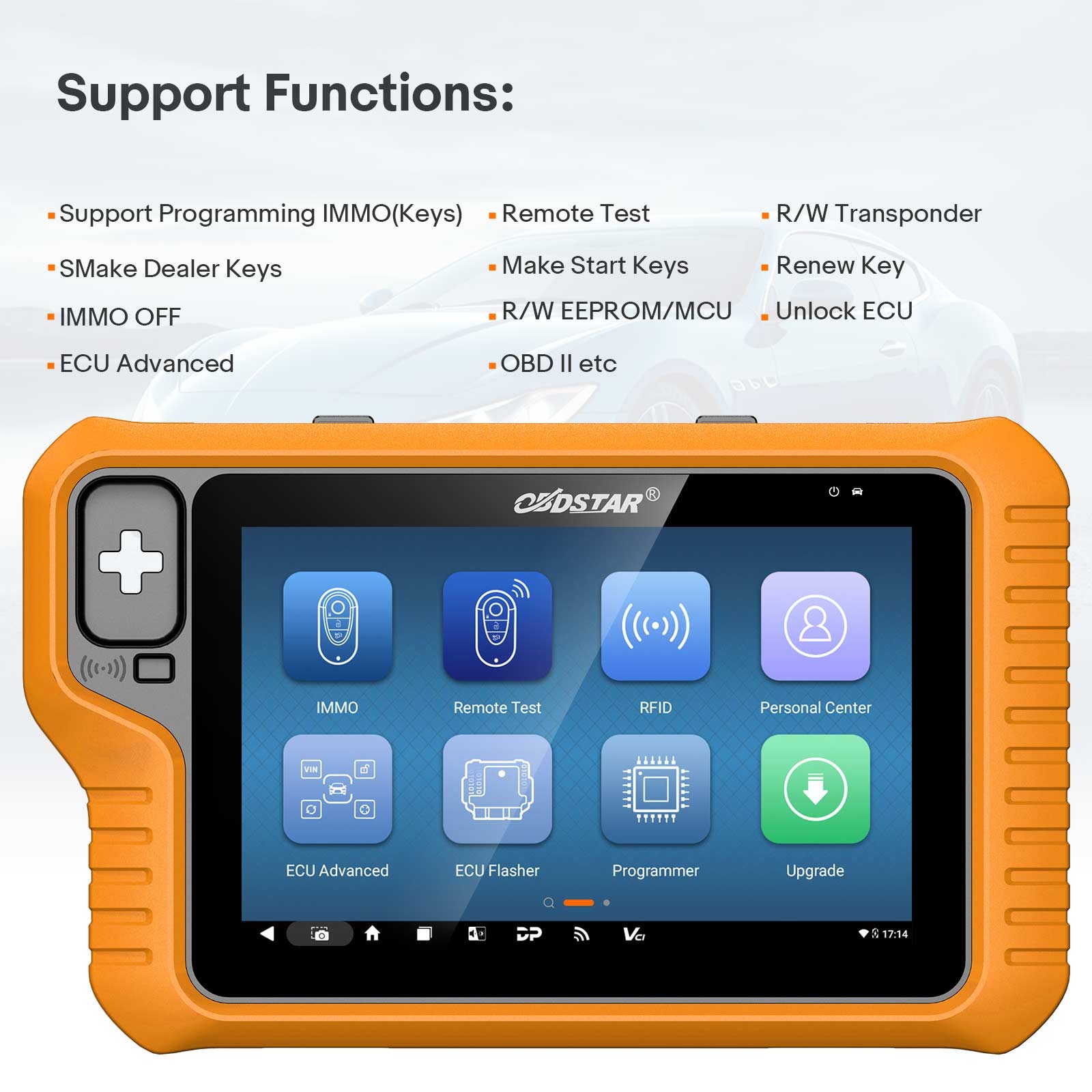 OBDSTAR X300 Classic G3 A1+A2 IMMO Progarmmer for Car,HD,E-Car,Motorc,Jet Ski US