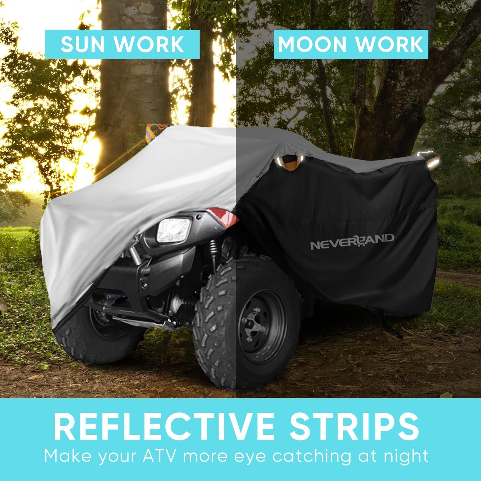 Waterproof Heavy Duty ATV Cover XXXL Universal Quad Outdoor Storage – All Weathe