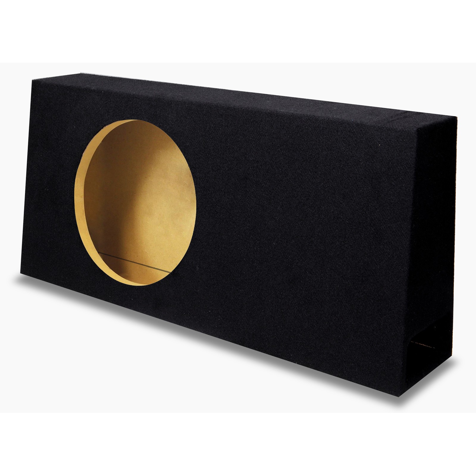 Single 12″ Subwoofer Regular Standard Cab Truck Ported Stereo Sub Box Enclosure