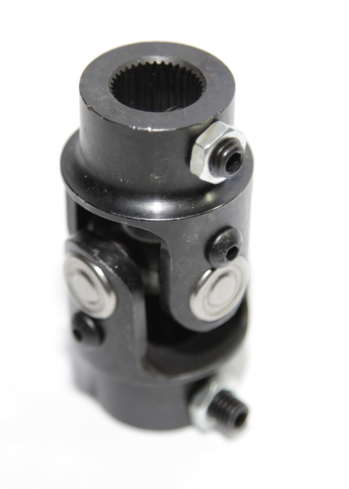 3/4″-36 Spline X 3/4″ DD Single Steering Shaft Universal U-Joint BLACK