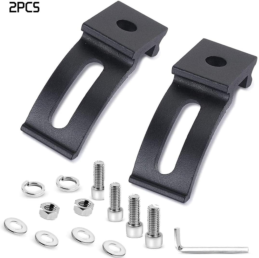 Universal LED Light Bar Mounting Brackets Set for Light Bar Driving Light Pods