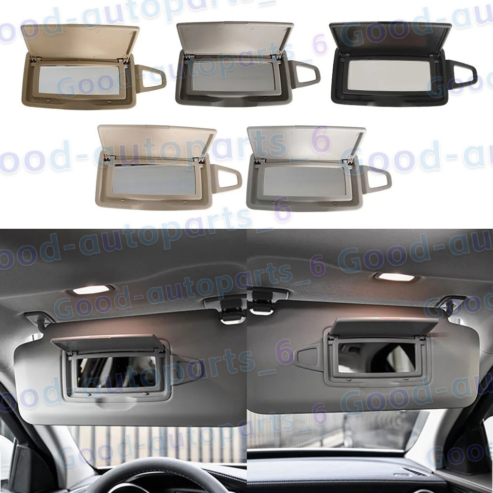 Sun Shade Visor Makeup Cosmetic Mirror Cover For Benz A B C E S GLA GLC Class