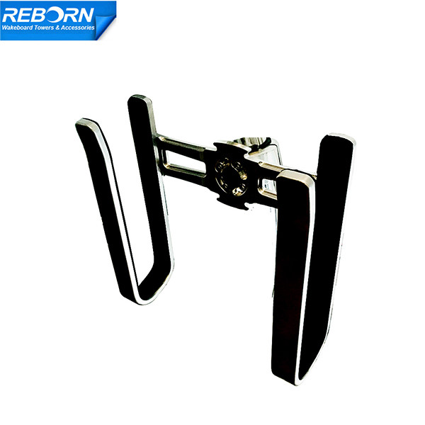 Reborn Boat Tower Surfboard Rack Surf Rack Glossy Black — 5 years warranty