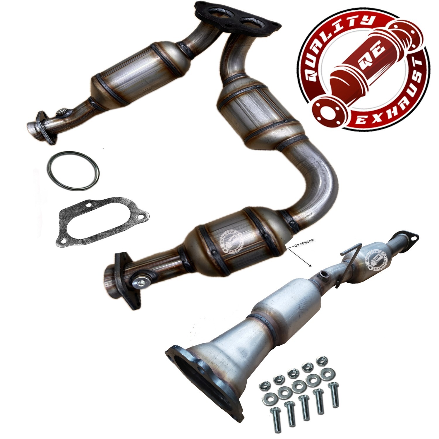 Ford Ranger 3.0L / 4.0L Catalytic Converter 2001-2003 /3 CAT Version Front/Rear