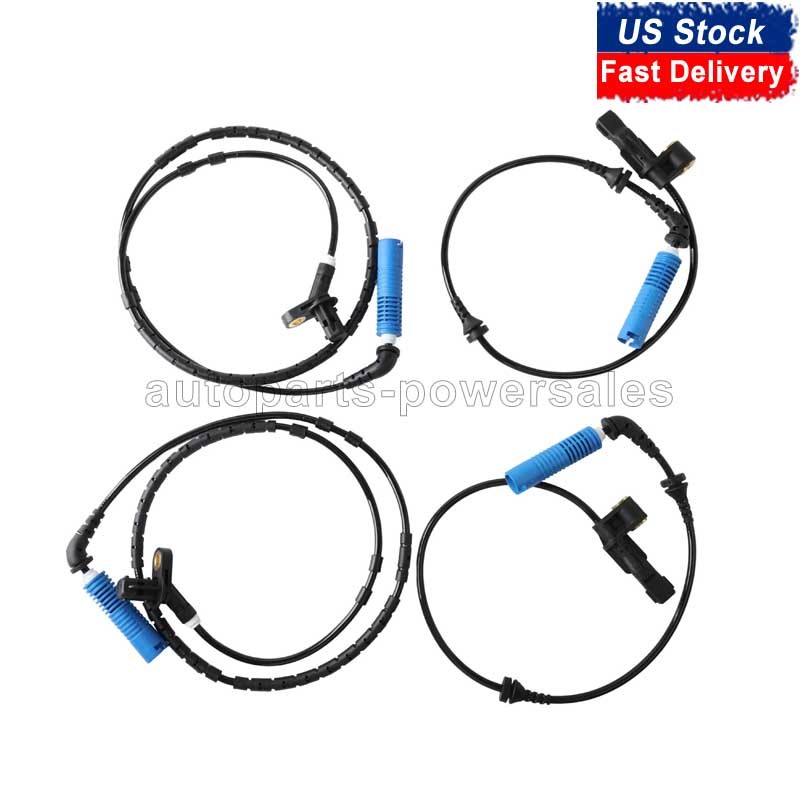 Front & Rear Left & R ABS Wheel Speed Sensor for BMW E46 325i 330i 325Ci 328Ci