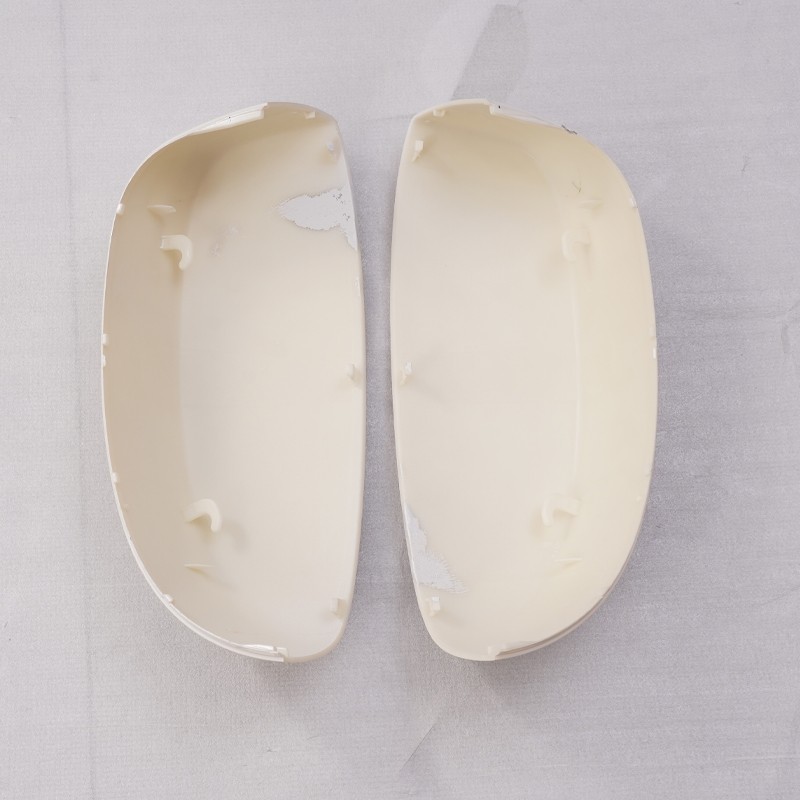 Summit White Side Mirror Covers Caps For 2007-2013 Chevy Silverado GMC Sierra