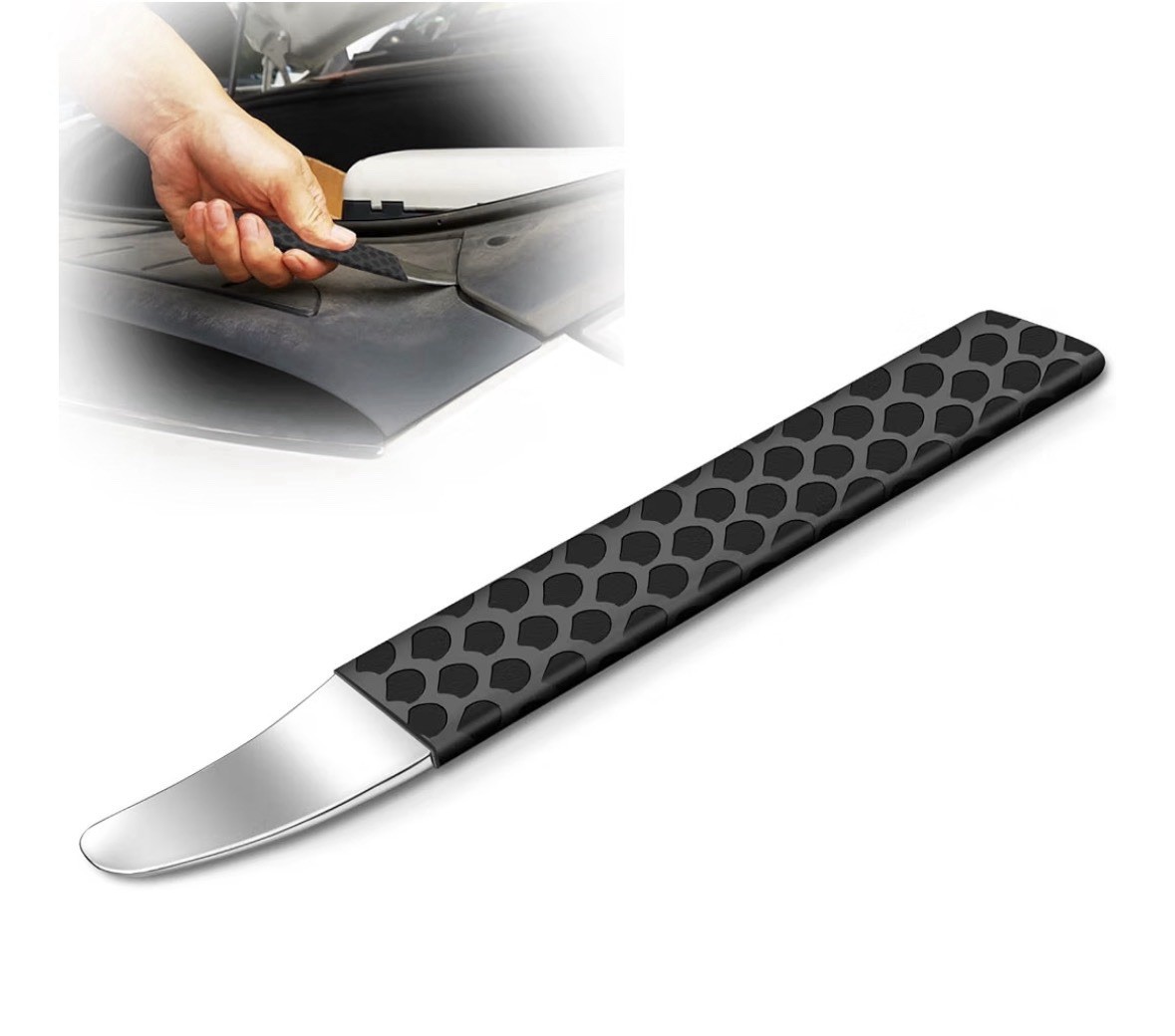 NEW Etre Jeune 4140 Steel Pry Tool, Black Auto Trim Removal Tool Bar – Multiple