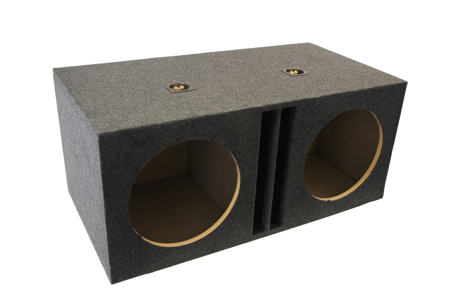 Car Audio Dual 15″ SPL Bass Subwoofer Labyrinth Vent Sub Box Stereo Enclosure