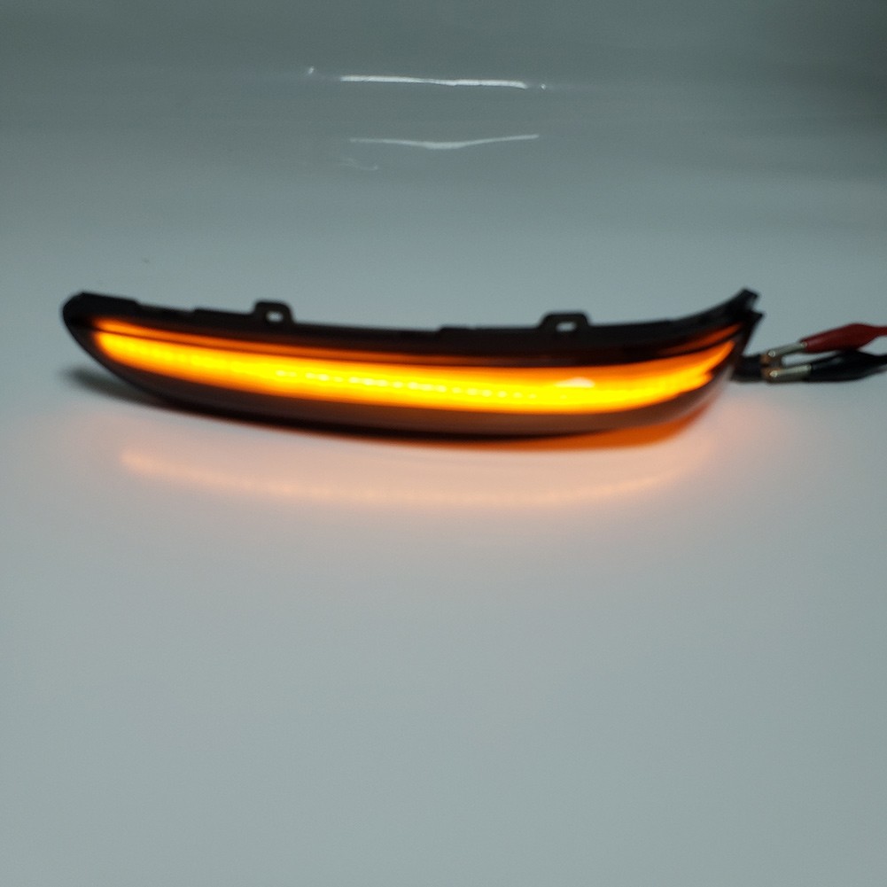 Flowing LED Rearview Mirror Dynamic Turn Signal Light For Peugeot 208 Citroen C3