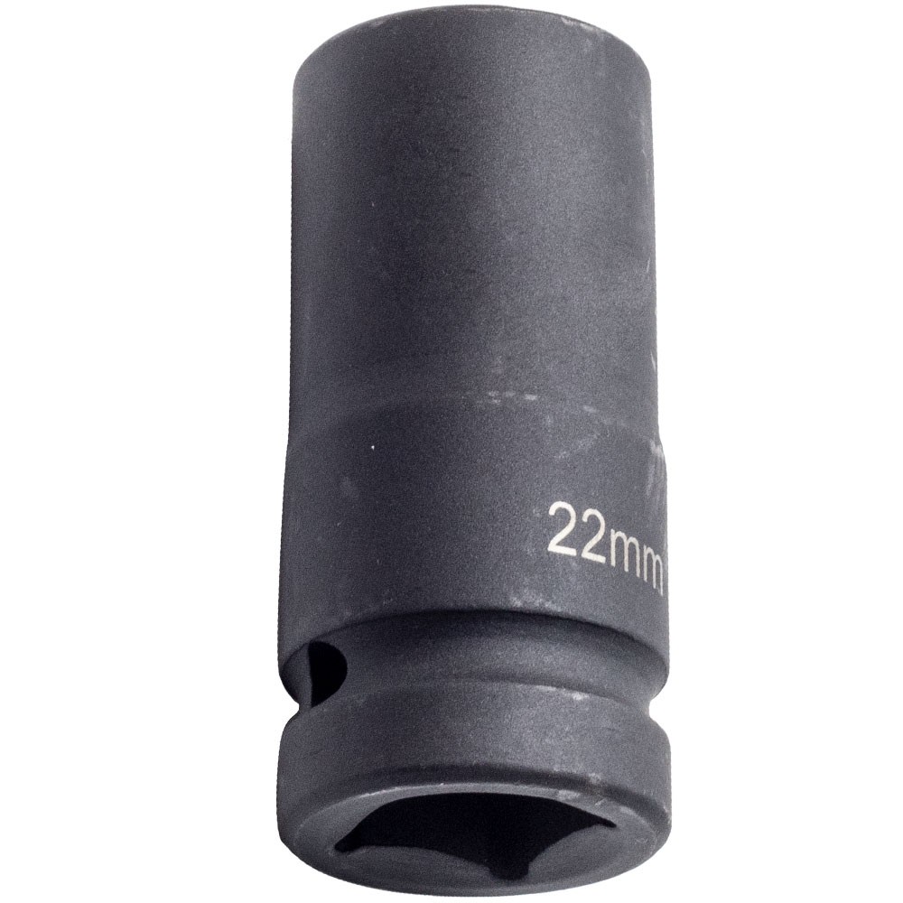 10PCS 3/4Inch Drive Deep Impact Socket Set Metric 22mm-41mm 6-Point Kit W/ Case