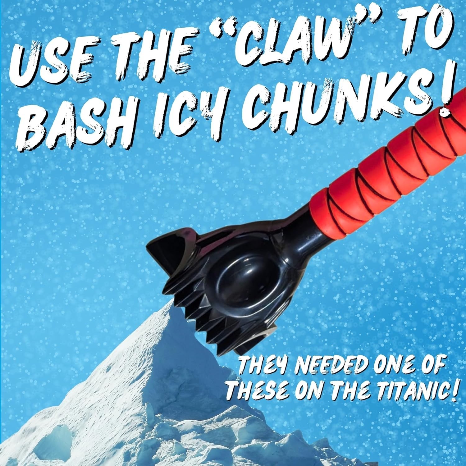 Winter Warrior Ice Scraper & Snow Brush – Telescopic to 28” for Extreme Weather
