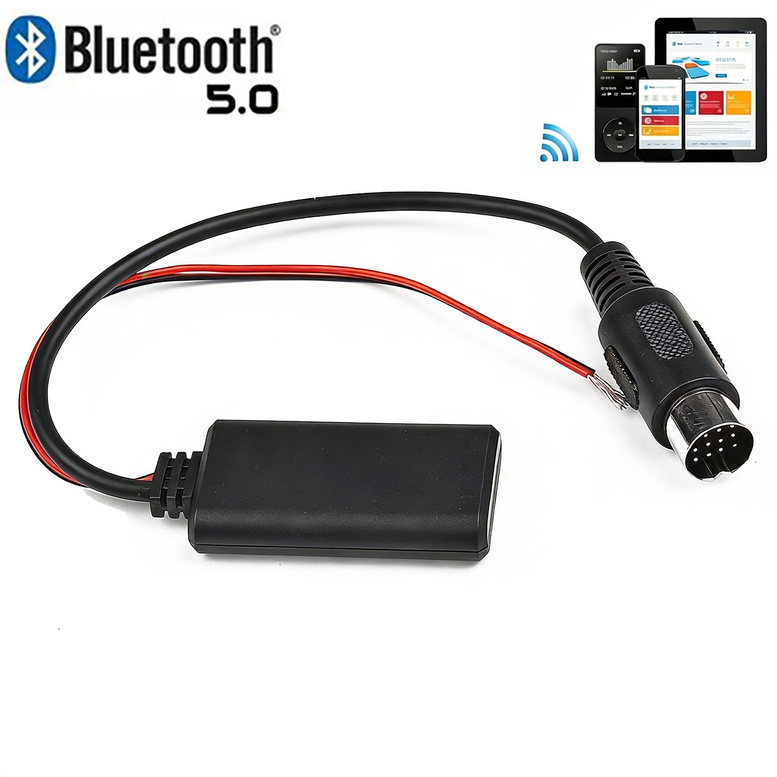 Bluetooth 5.0 Adapter For Kenwood DPX-066MD DPX-06MD DPX-07MD DPX-3030 DPX-3030S