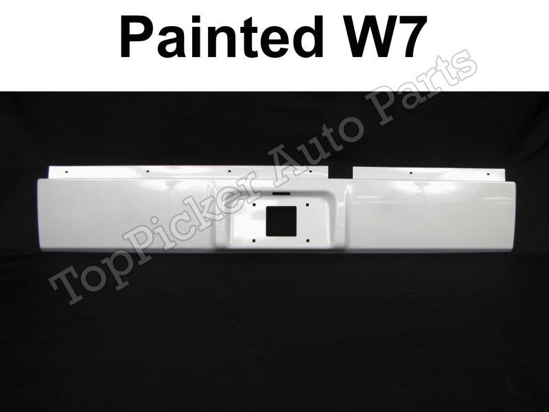 Painted Bright White W7 Roll Pan For 02-08 Dodge Ram 1500 & 03-09 Ram 2500 3500