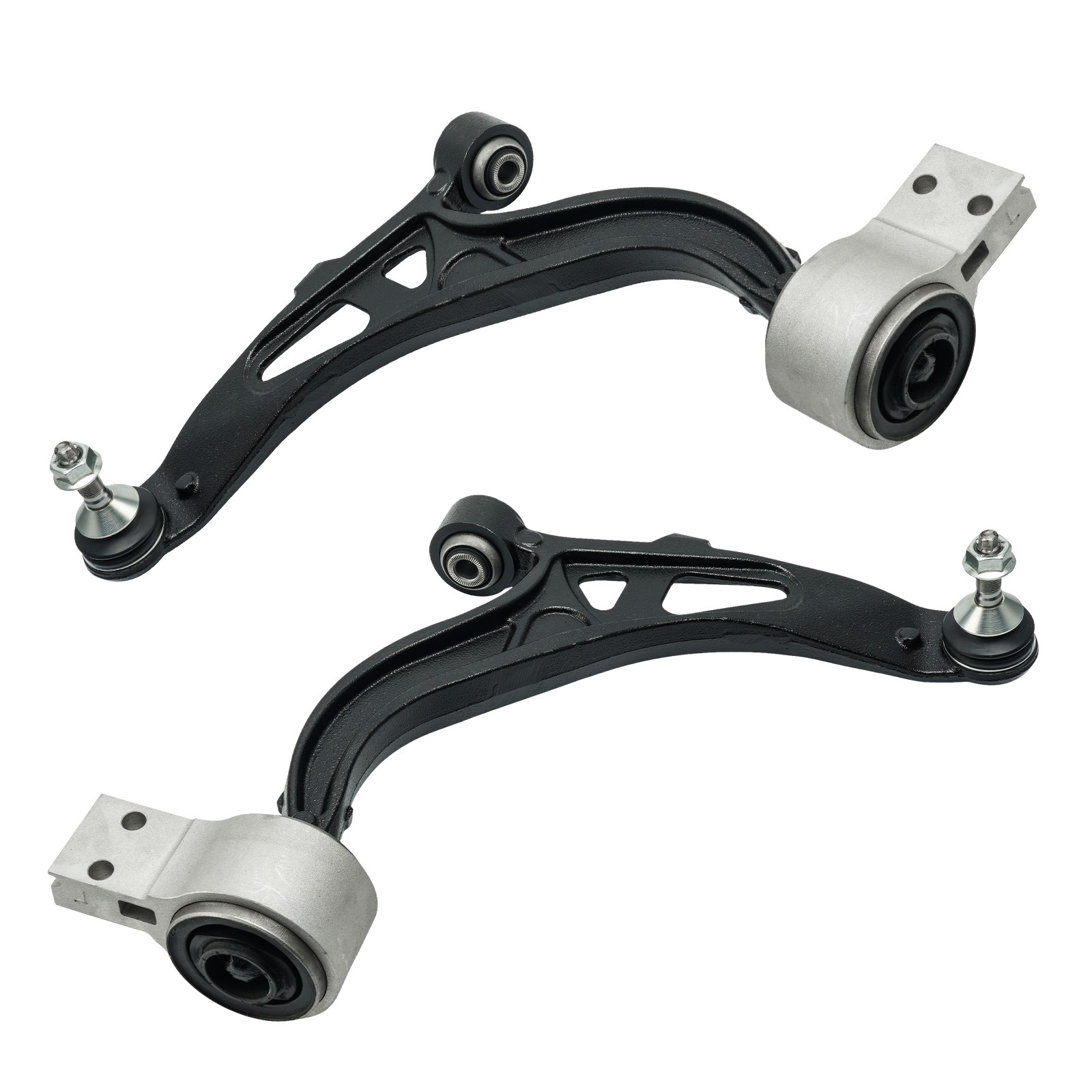 Pair Front Lower Control Arms w/Ball Joints for 2011-2019 Ford Explorer 3.5L