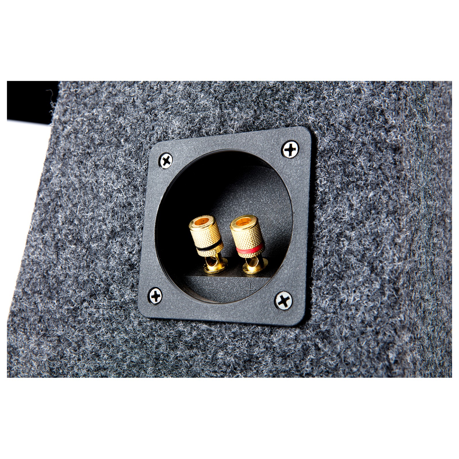 Single 10″ Subwoofer Shallow Standard Cab Truck Sub Box Enclosure Speaker Slim