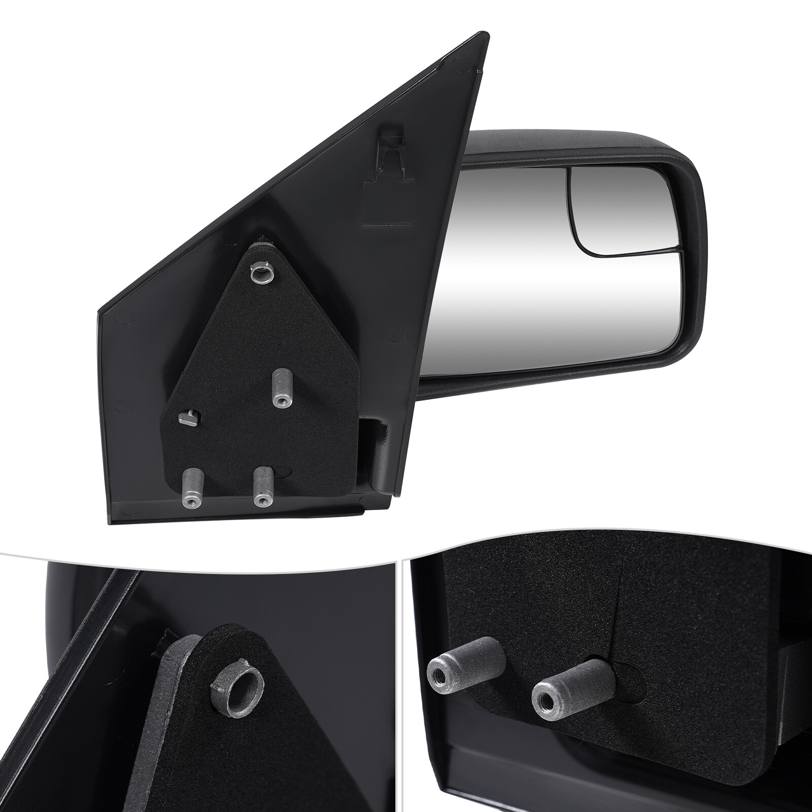 Right Rear Manual Fold Mirror For 2011-2013 Ford Transit Connect W/O Blind Spot