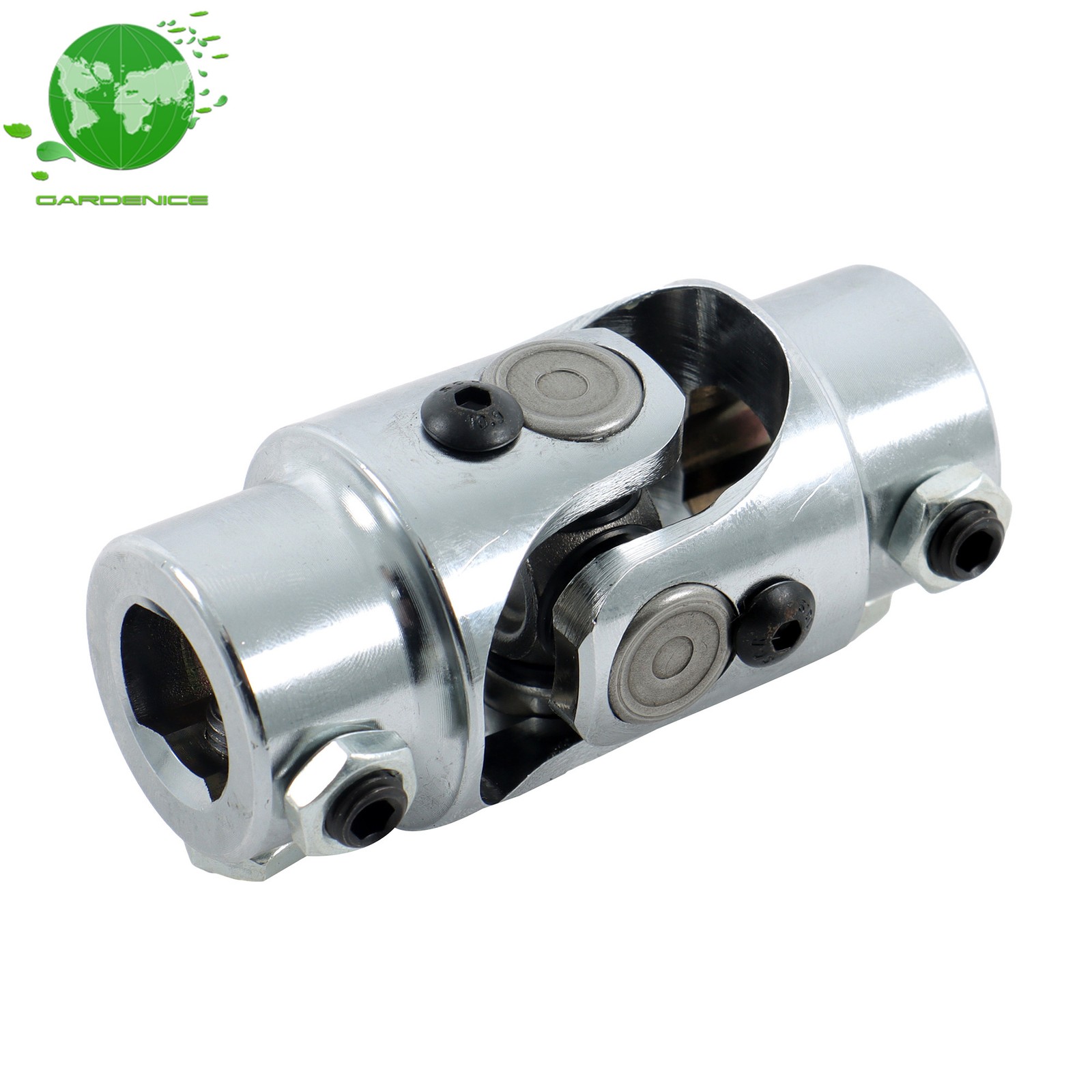 New 3/4″ DD X 3/4″ DD Single Universal Steering Shaft U Joint Chrome Polished