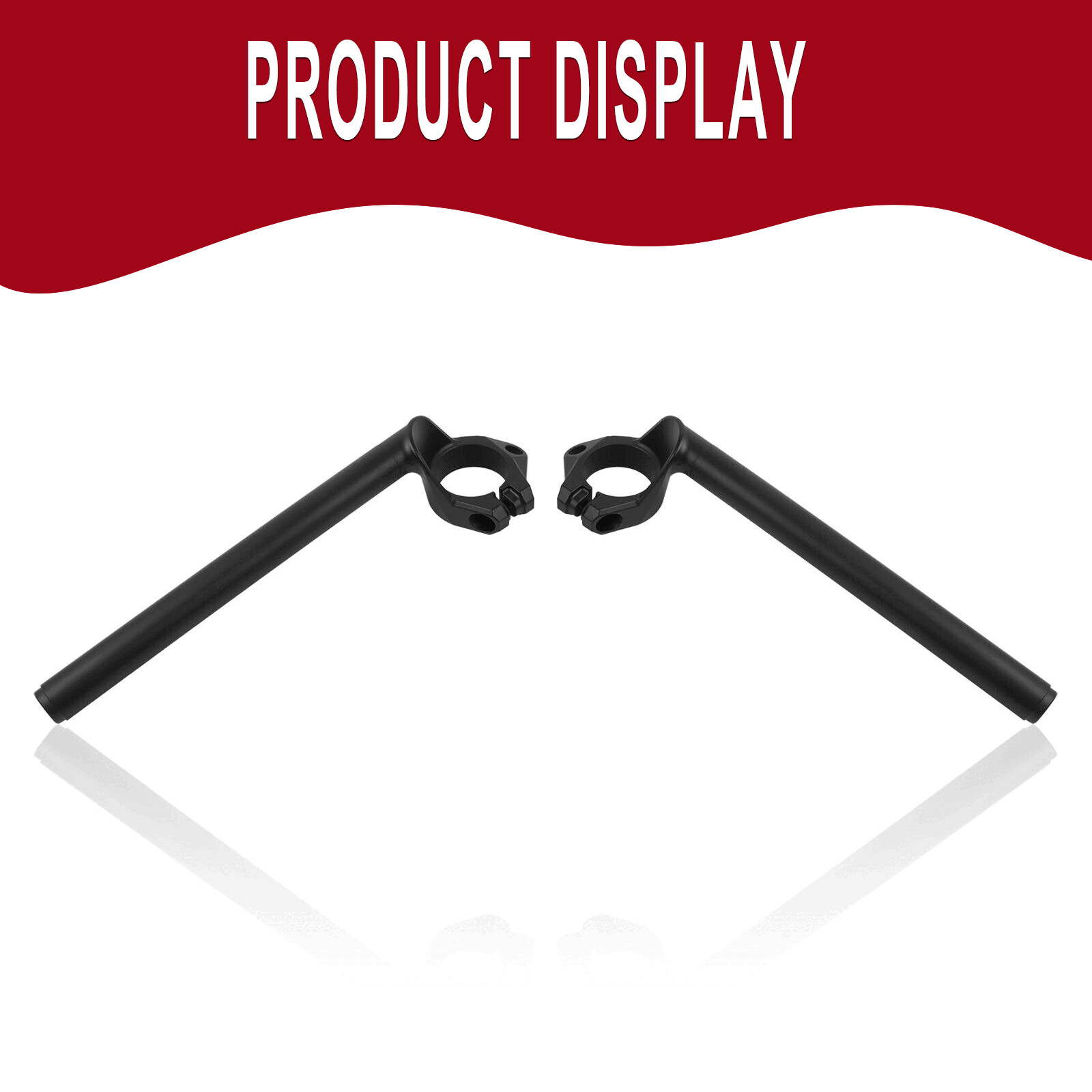 Left & Right Clip-on Handlebars For Kawasaki Ninja 400 18-24 Ninja 500 SE 24-26