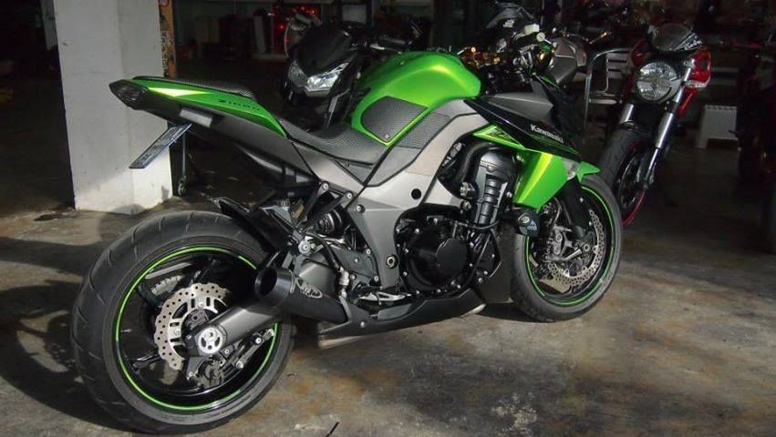 TechSpec Gripster Tank Grip Pads – NINJA 1000SX – SnakeSkin