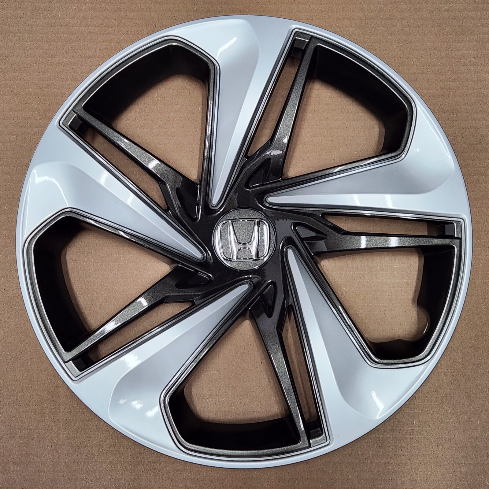 Hubcap Wheel Cover fits 2019 2020 2021 16″ Civic Rim Silver Charcoal