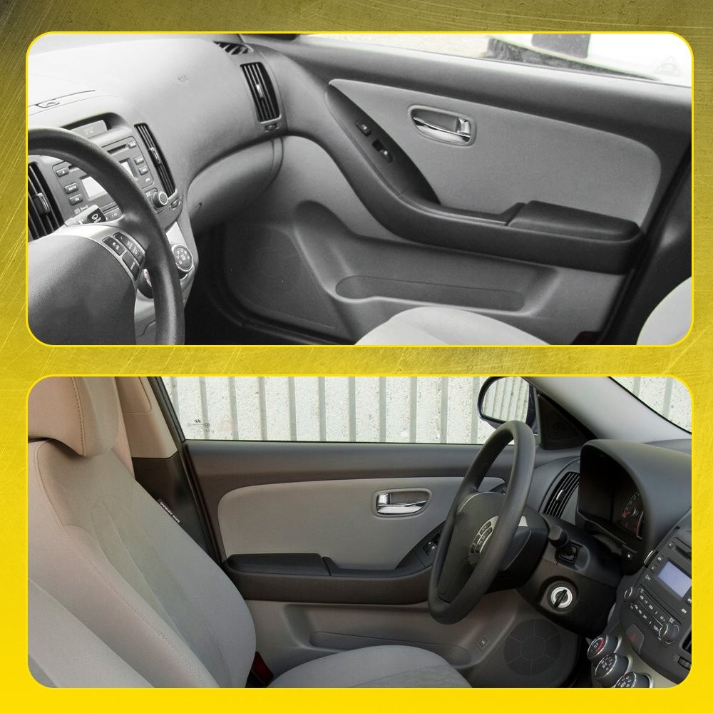 Front Rear Left Right Interior Door Handle Set For Hyundai Elantra 2007-2010