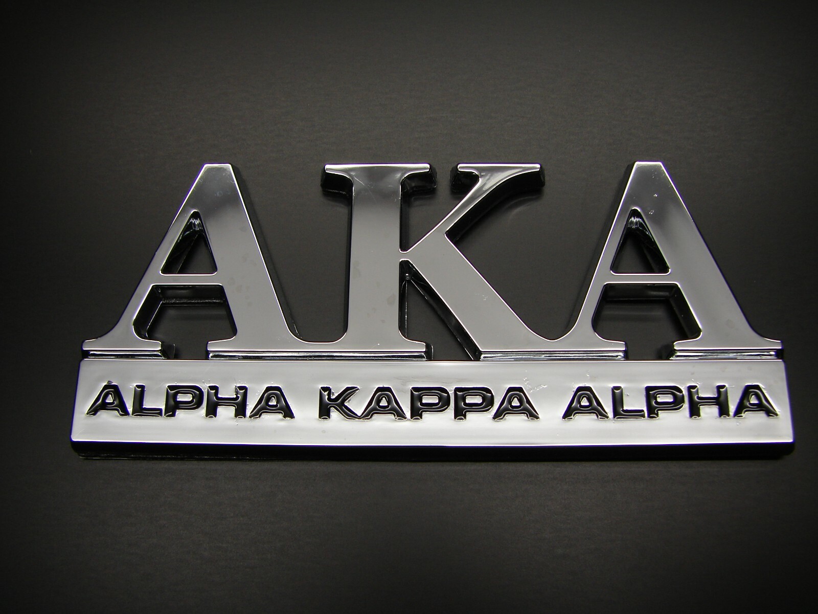 ALPHA KAPPA ALPHA CAR EMBLEM STICKER LOGO DECAL Fraternity & Sorority EMBLEMS