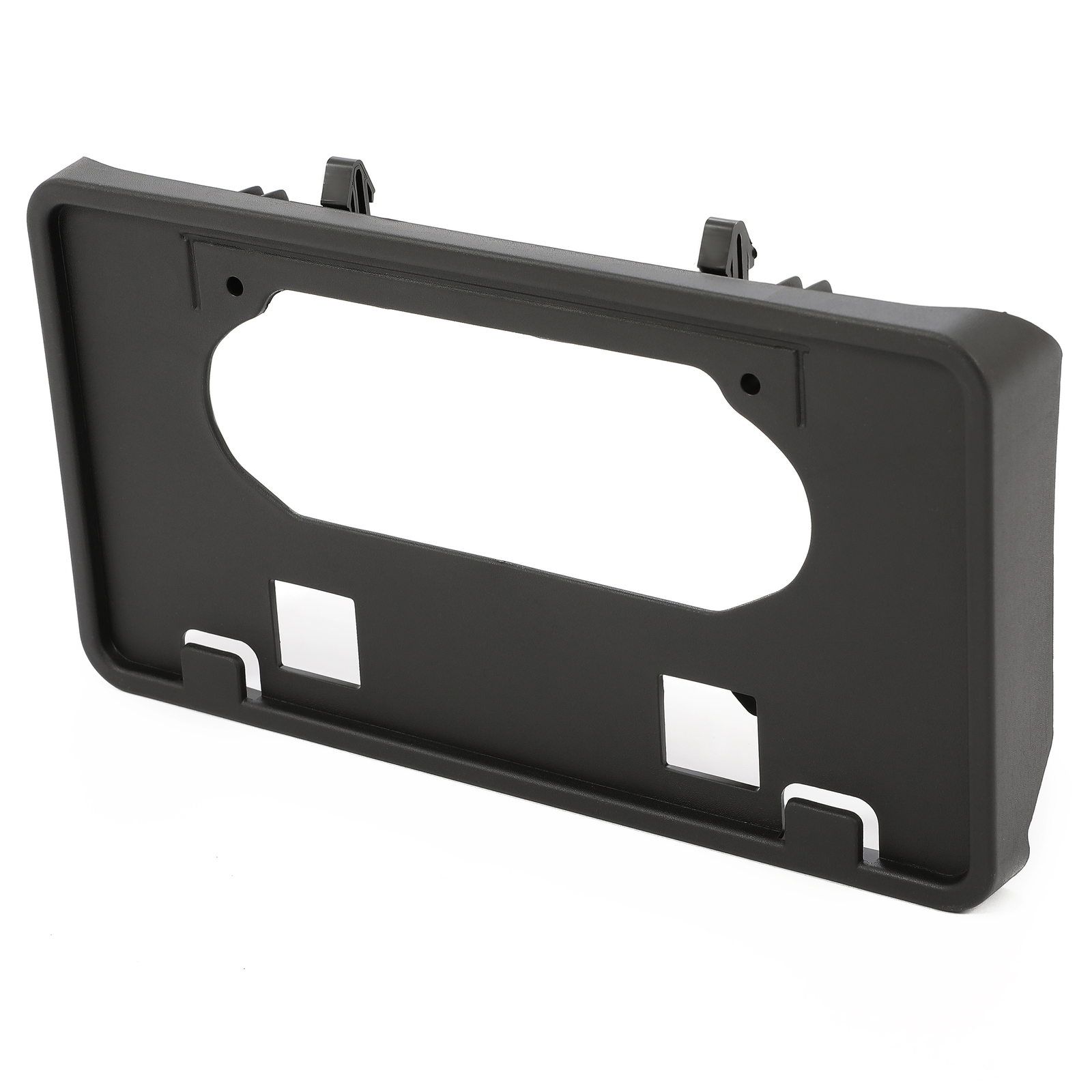 Front Bumper License Plate Bracket Guards Pads Cap Fit For Ford F-150 2009-2014