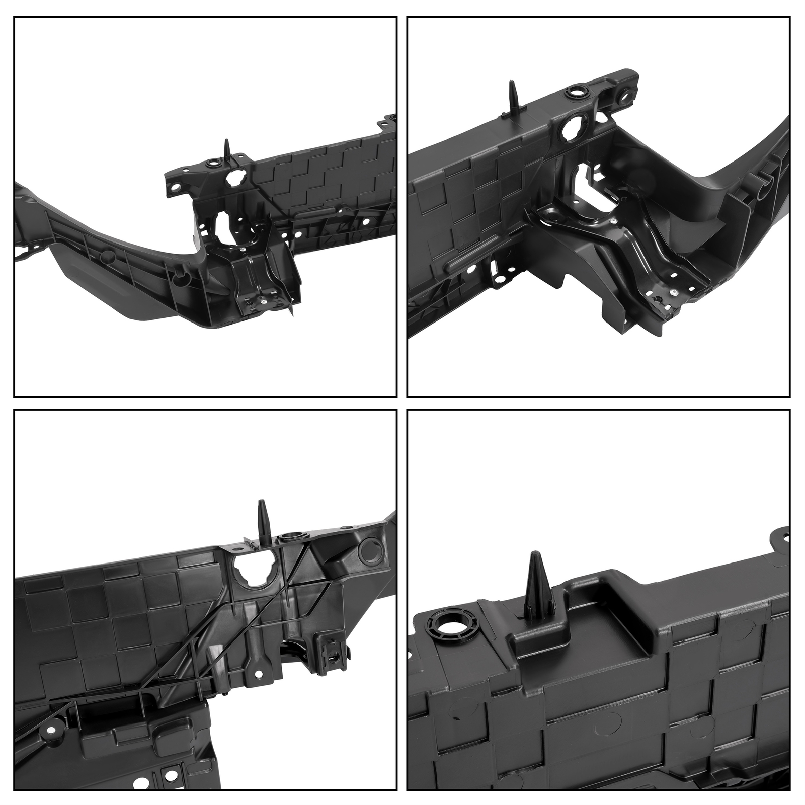 Radiator Support Assembly Mount Panel & Upper Tie Bar For Ford Fusion 2013-2016