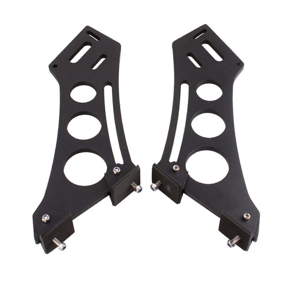 10″Style Spoiler Mount Brackets Universal Car CNC Rear Wing Trunk Stand