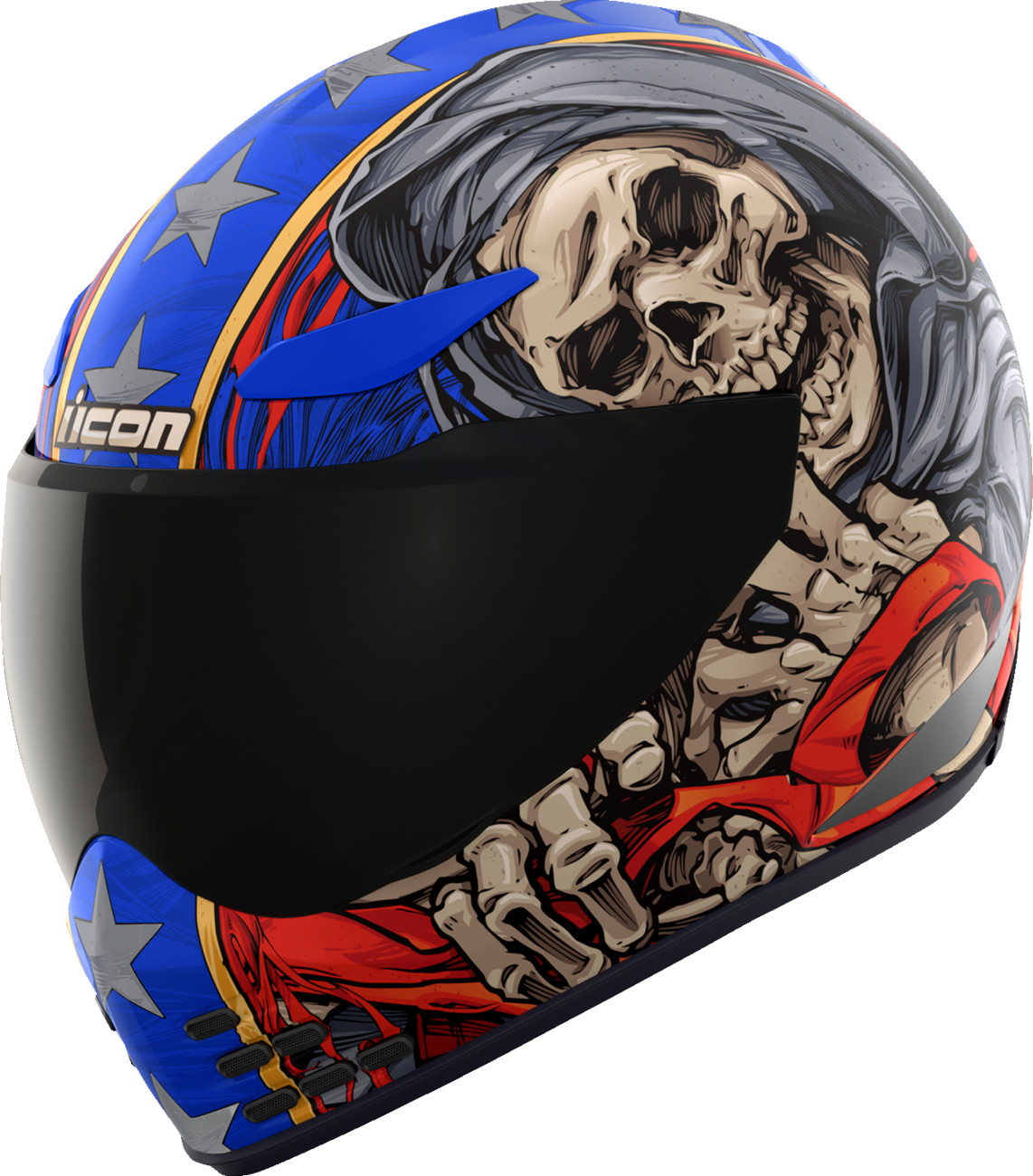 Icon Domain Revere Glory Unisex Adult Motorcycle Street Race Full Face Helmet