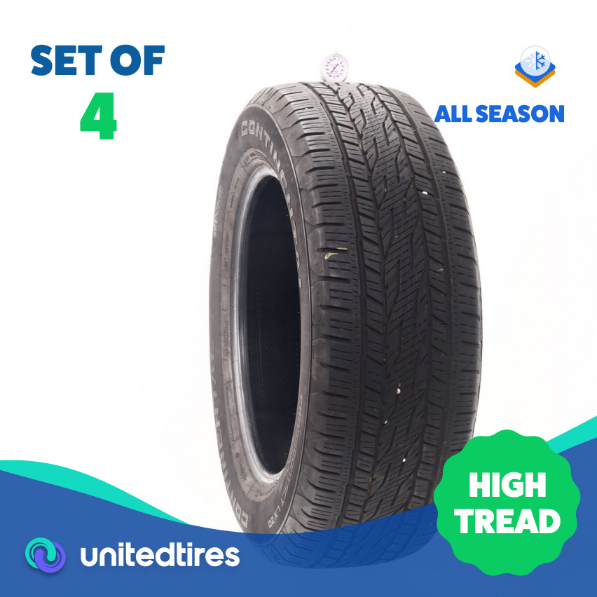 Set of (4) Used 275/60R20 Continental CrossContact LX20 115T – 8.5/32