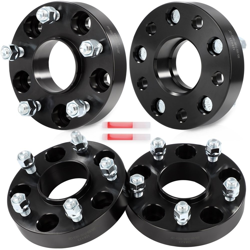 4 X 1.25″ 5×5 5×127 Hub Centric Wheel Spacers For Jeep Grand Cherokee Wrangler