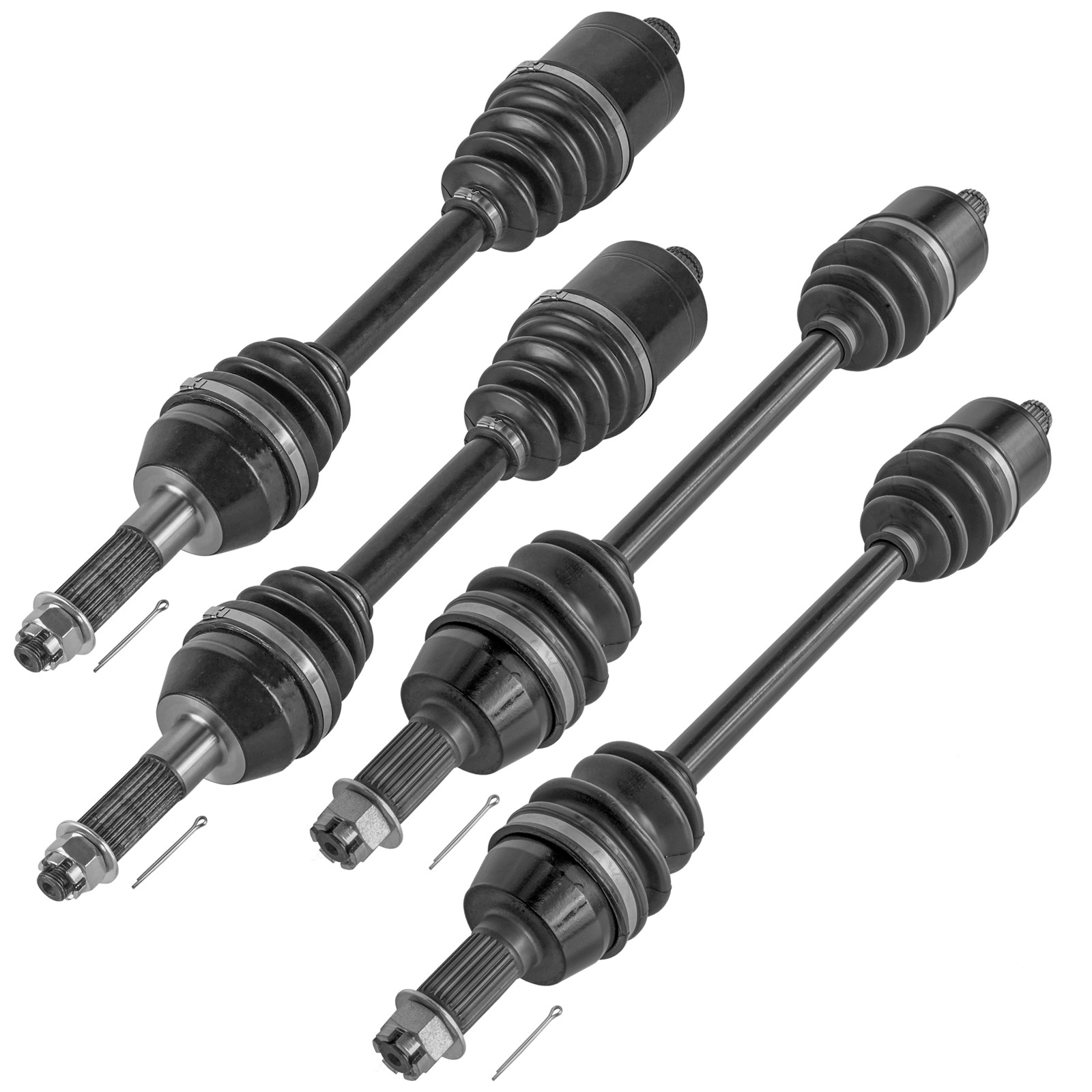 Front & Rear Complete CV Joint Axle For Polaris RZR 570 2012-2022 Left & Right