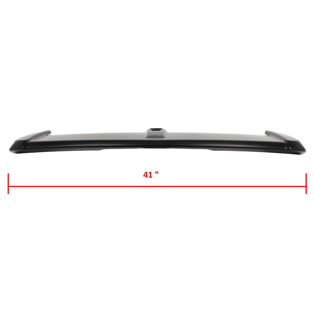 For 2007-2011 Honda CRV CR-V ABS Plastic Glossy Black Rear Spoiler
