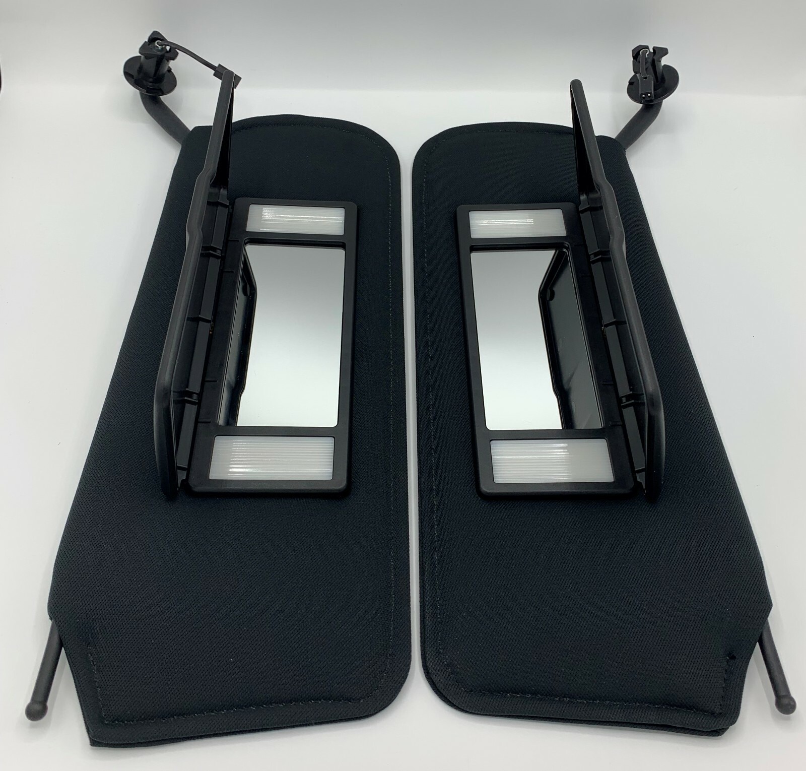 BRAND NEW Sun Visors Sunvisors Black FOR C5 Corvette 1997-2004 UPDATED