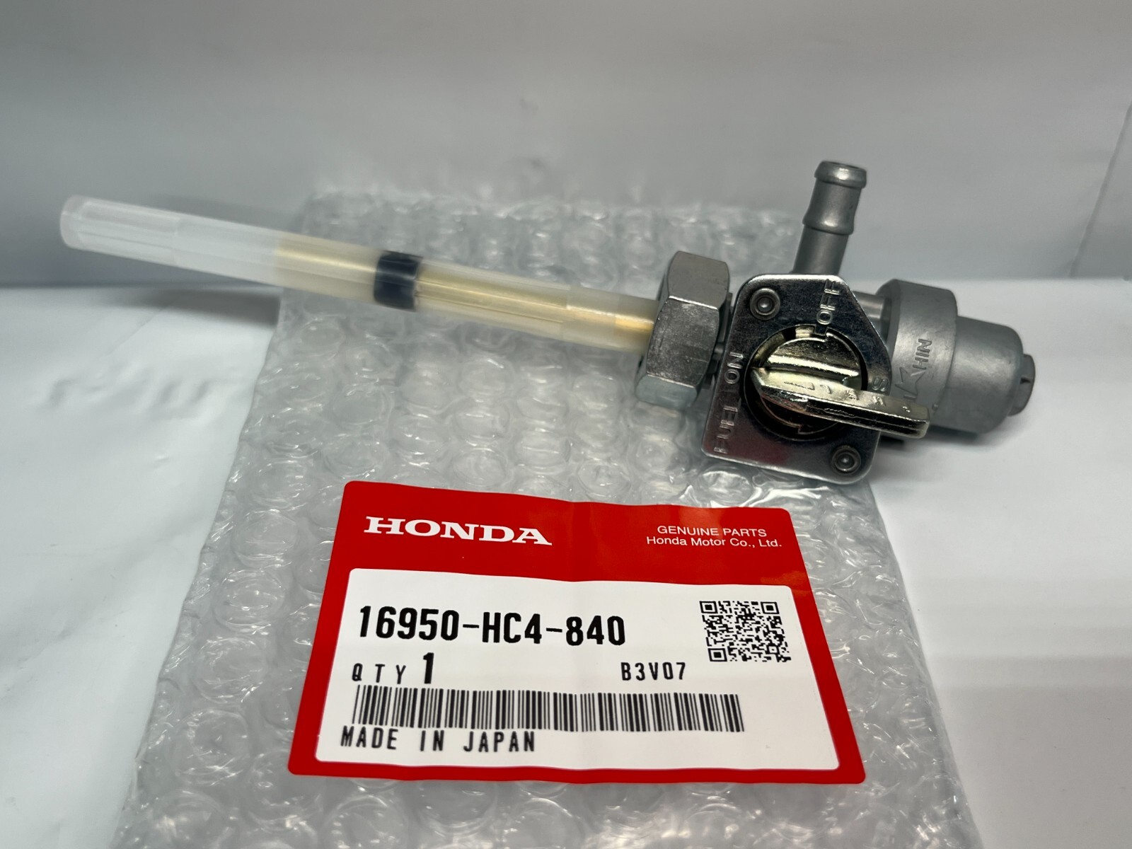 Honda Gas Fuel Valve Petcock ATC250 SX Big Red TRX300 Fourtrax New 16950-HC4-840