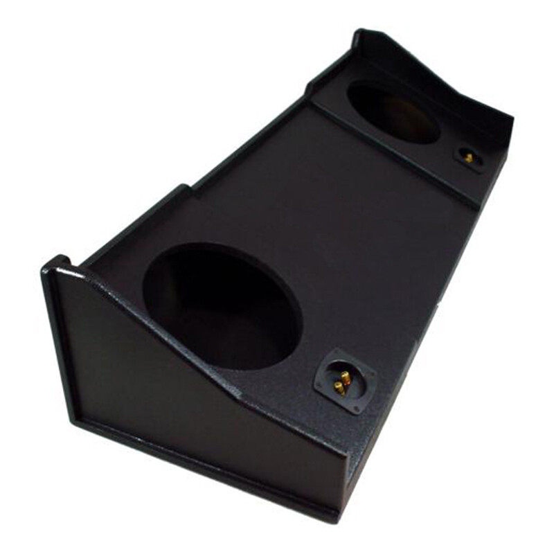 Custom Fits Dodge Ram Crew Ext Cab 98-01 Dual 10 Bass Speaker Sub Subwoofer Box