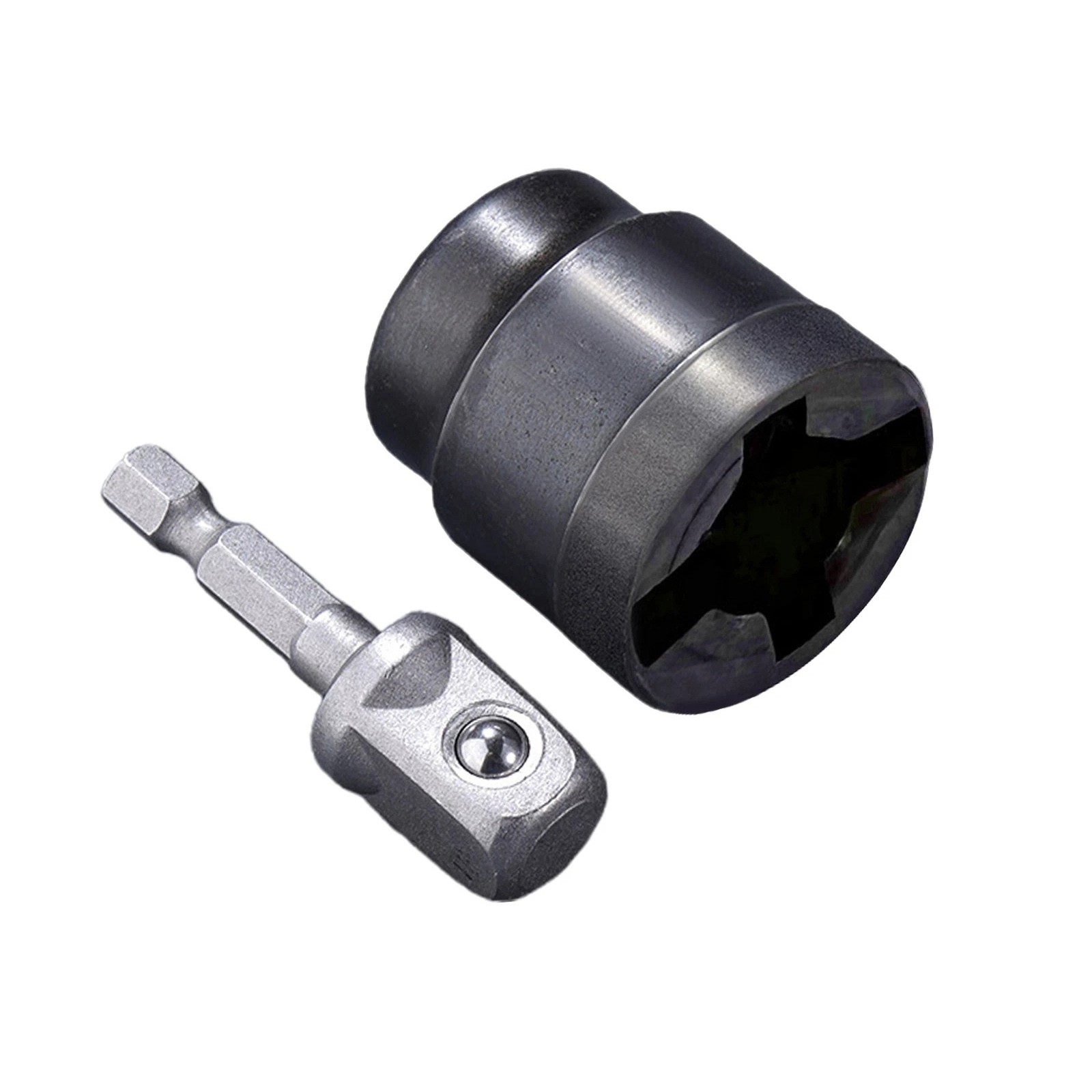For Scissor Jack Power Drill Adapter Socket, High Carbon Steel Rust Resistant