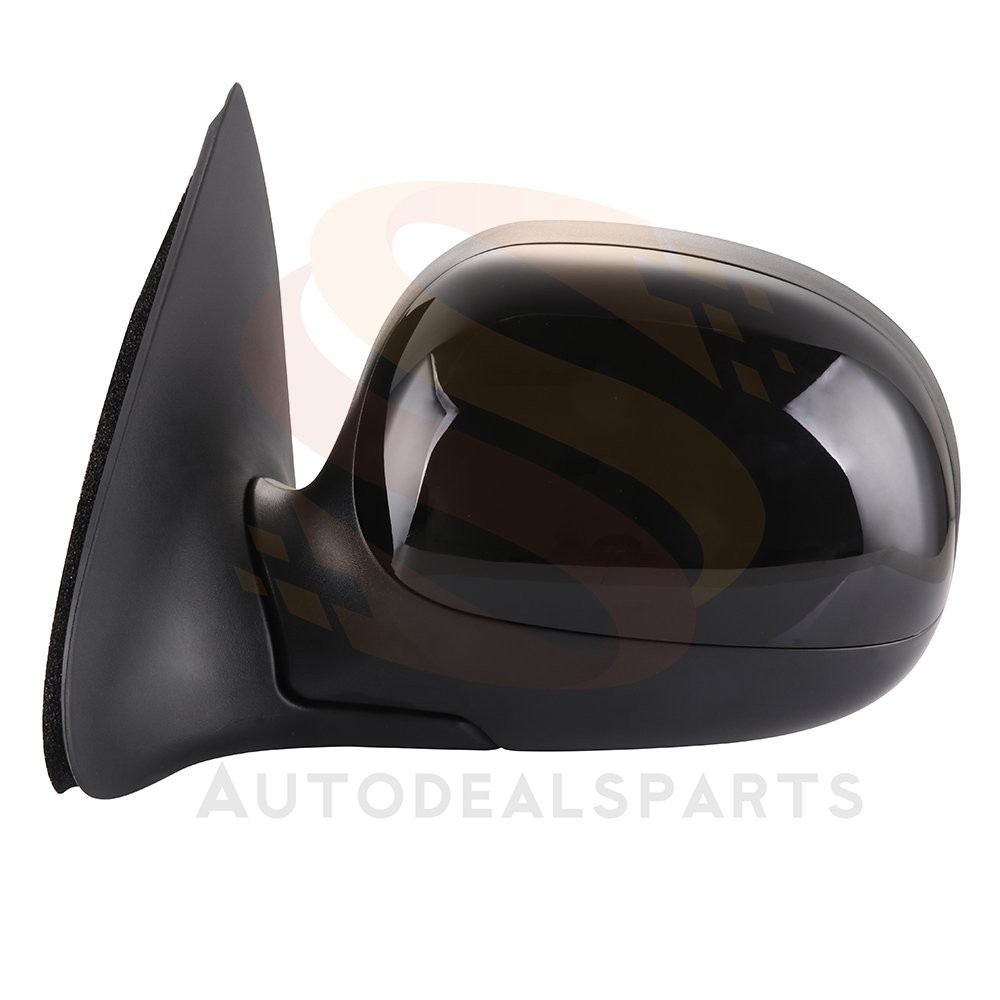 View Mirror Compatible With 1997-2004 Ford F-150 Driver Side Manual Fold Black