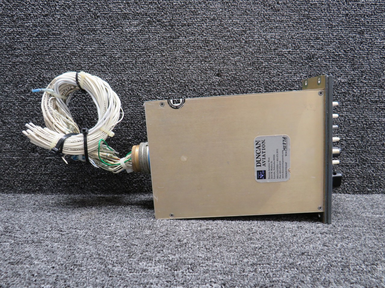 5640-1 Avtech Corporation Audio Control Unit with Modifications (Volts: 28)