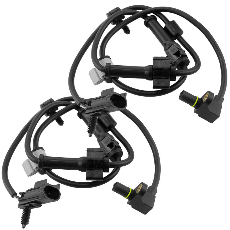 Front Left & Right ABS Wheel Speed Sensors For 02-09 Chevy Trailblazer GMC Envoy
