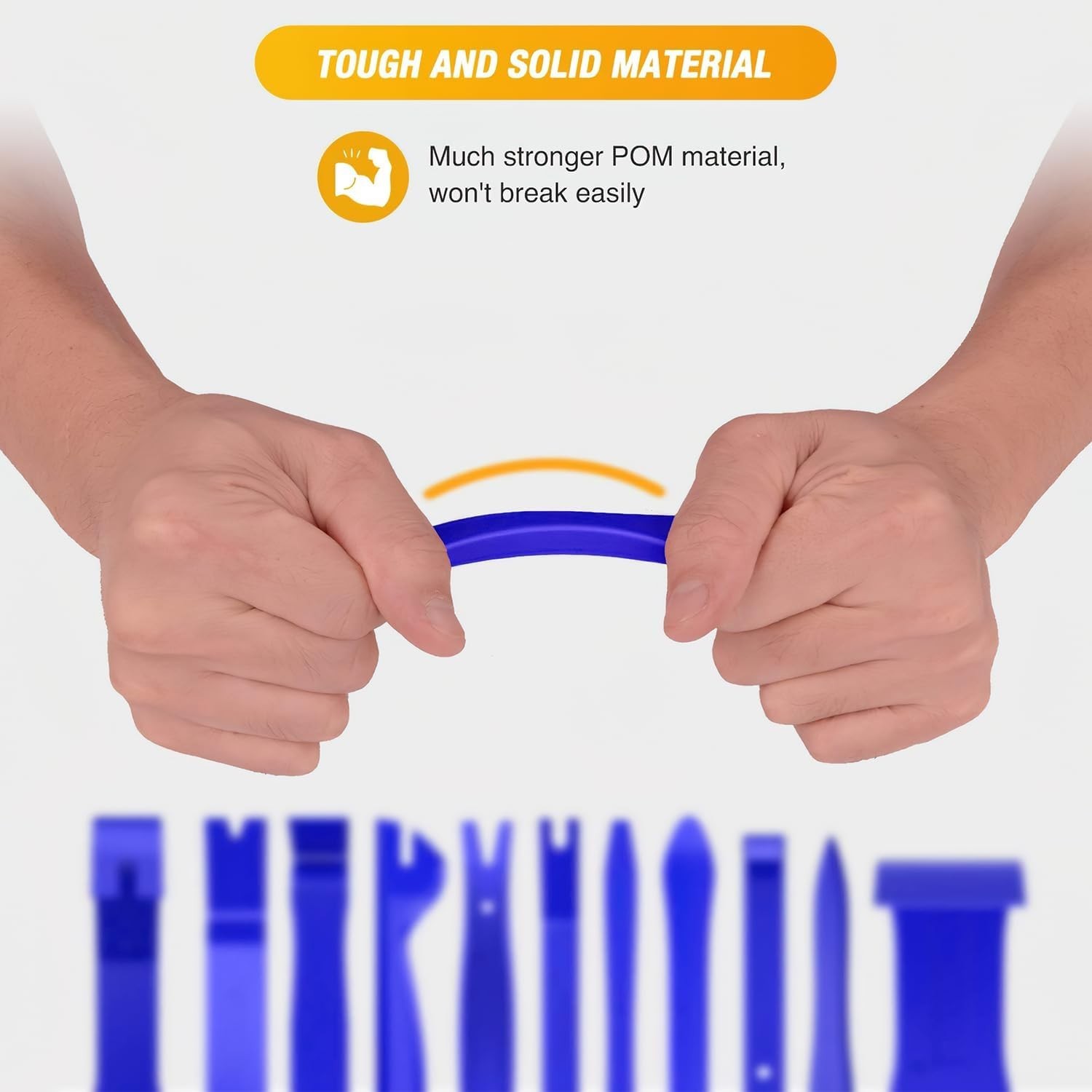 40Pcs Trim Removal Tool Blue | Auto Multi Removal Kit-Terminal Key, Clip Plie…