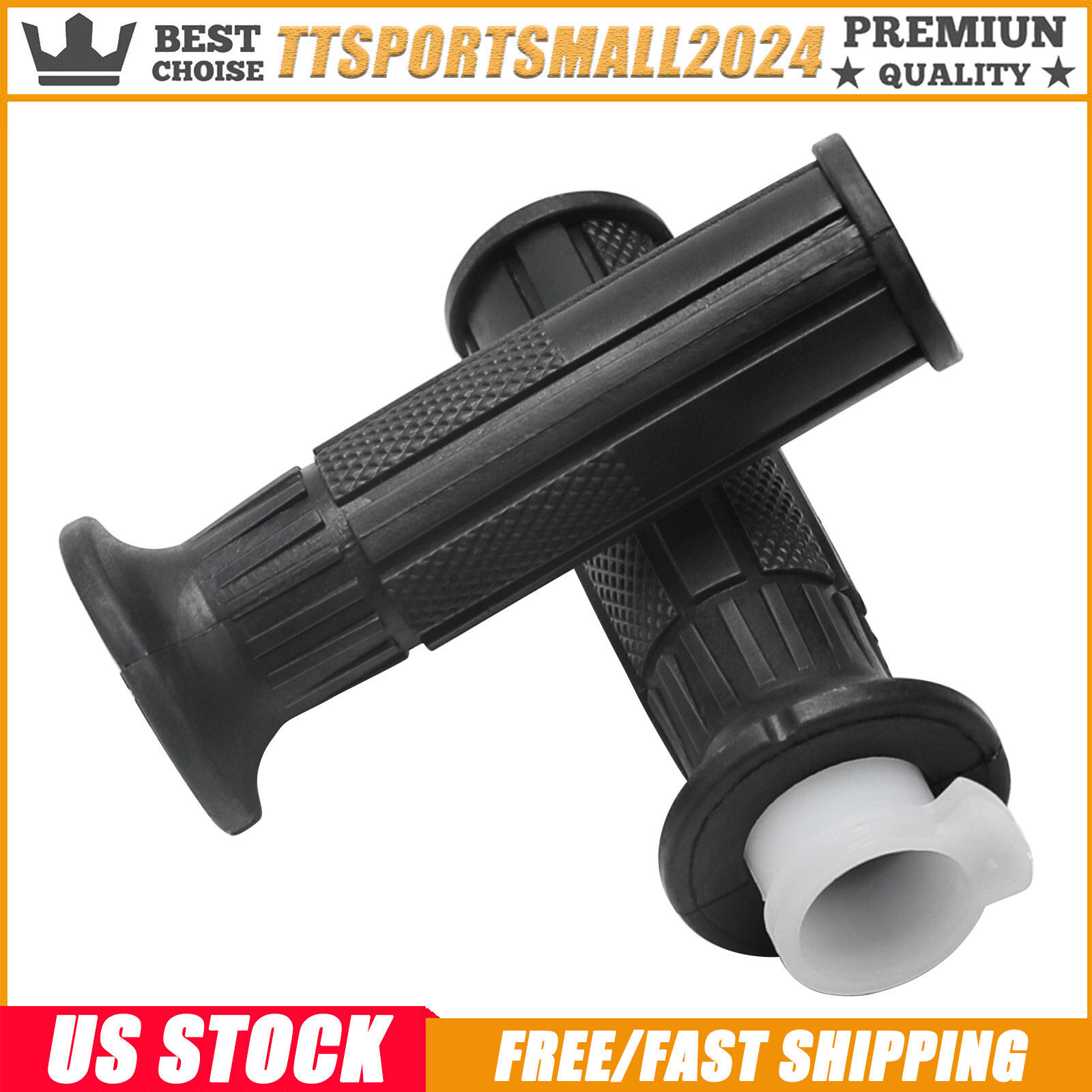 7/8″ 22mm Twist Throttle Accelerator Handle Grips For 49cc Bikes Mini Motorcycle